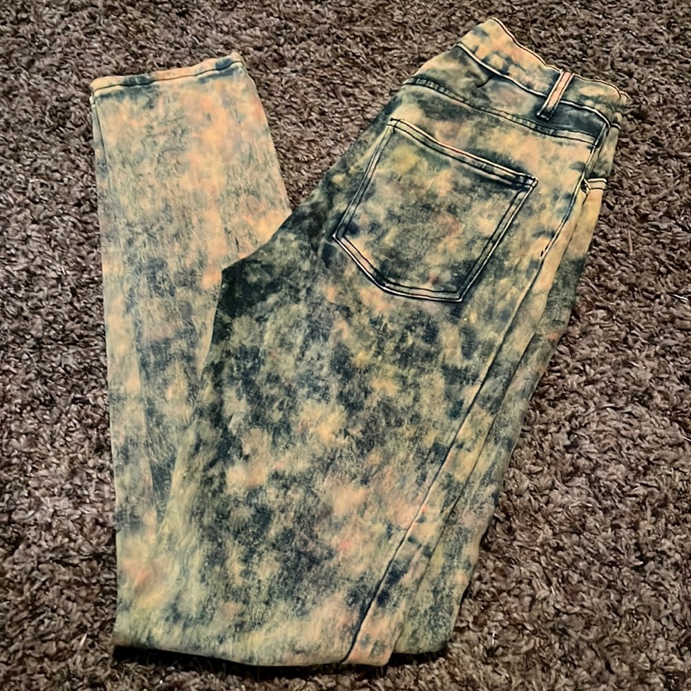 Stone washed jeans